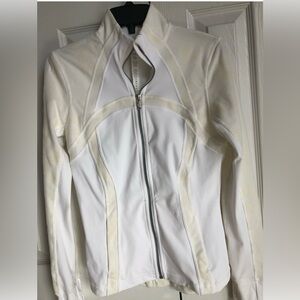 BNWOT Lululemon Define Jacket, in eggshell lace - Size 8